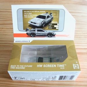 HOT WHEELS ID Delorean Back to the Future Time Machine Car NEW Sealed FXB44-T711